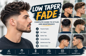 Low Taper Fade Styles, Tips & Haircut Guide